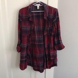 Women’s button down flannel
